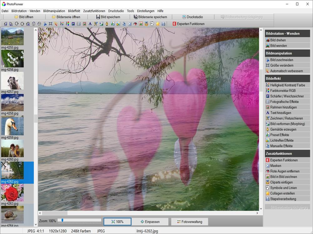 Bildbearbeitungsprogramm für PC